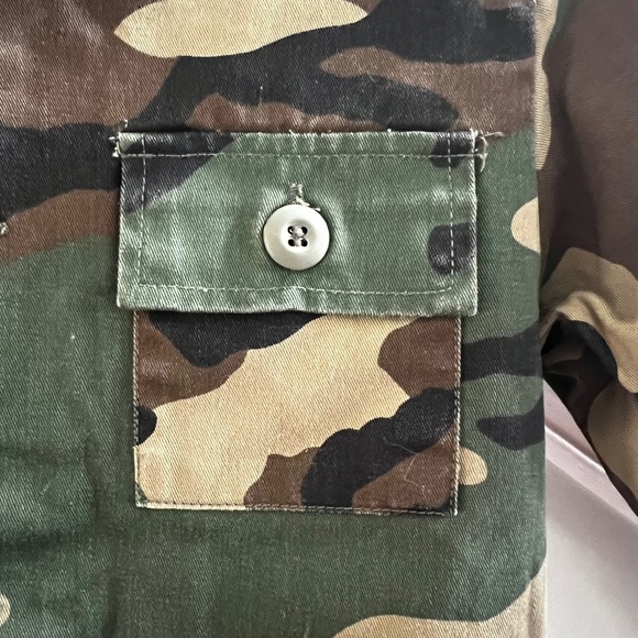 Child Military Camouflage‎ Halloween Costume Jacket, Pants, &  Hat - Picture 10 of 16